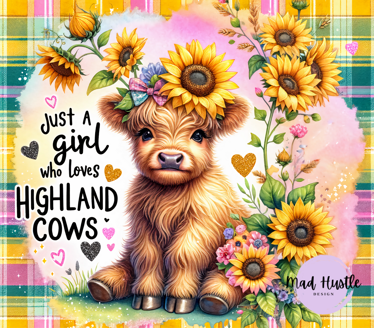 Just A Girl Who Loves Highland Cows