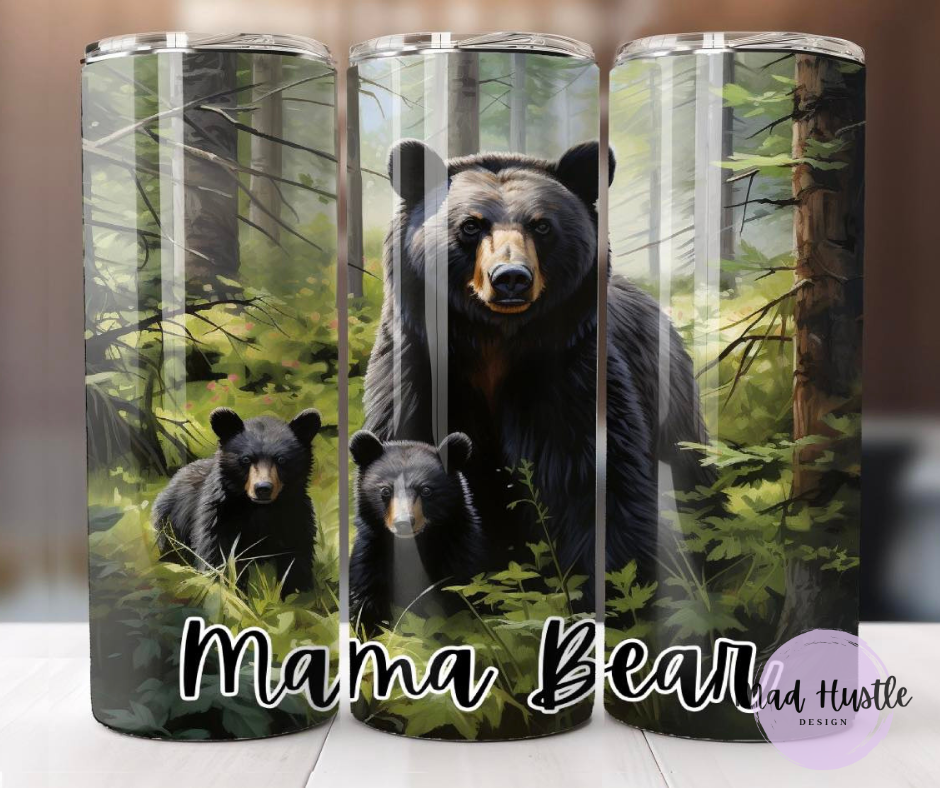 Mama Bear & Her Cubs