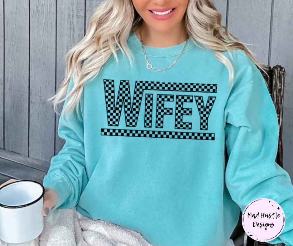 Wifey Checkered