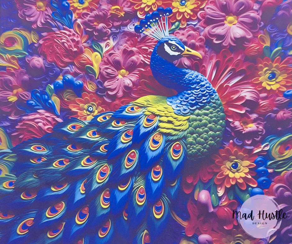 3D Peacock