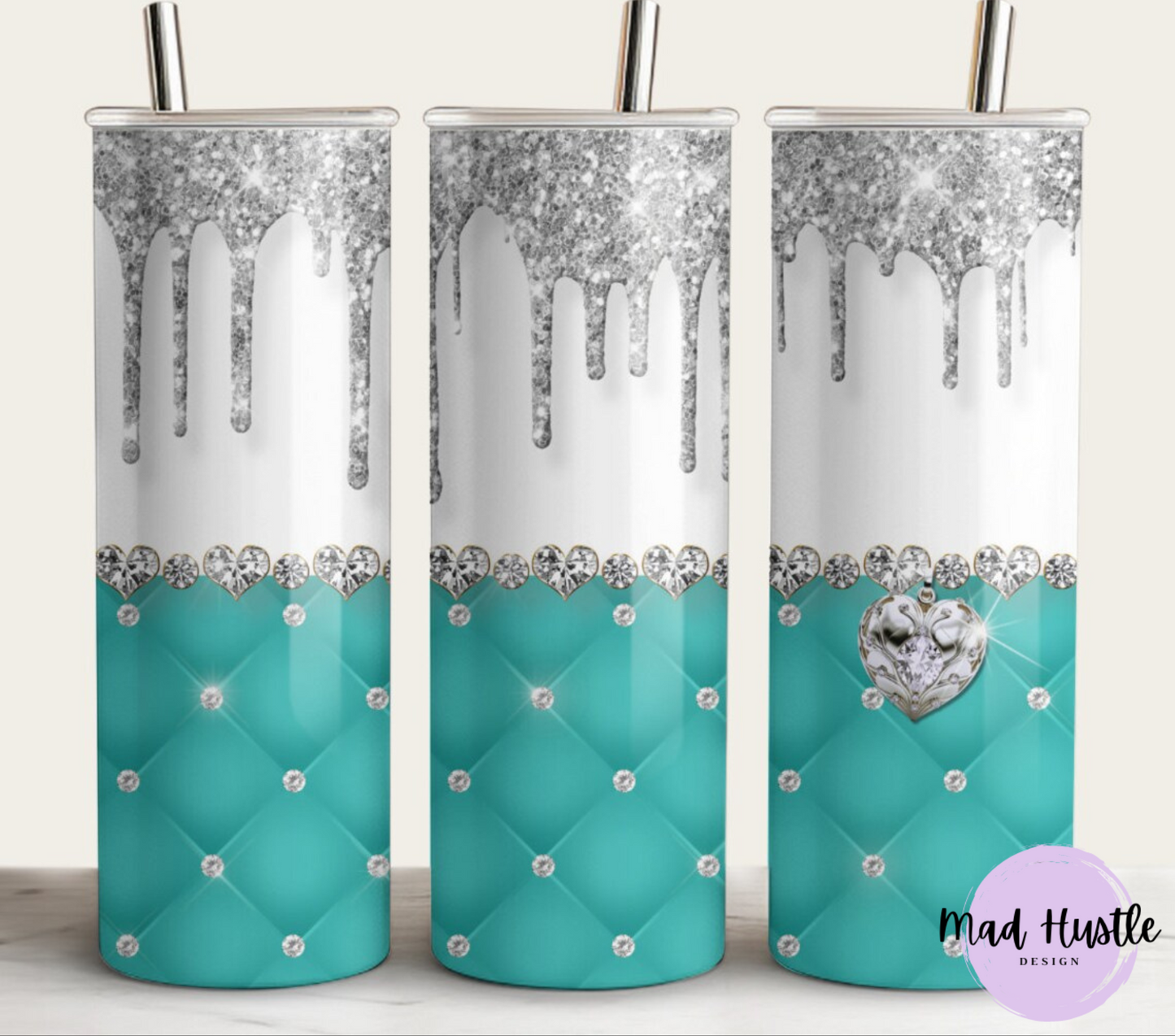 Turquoise Blue Glam