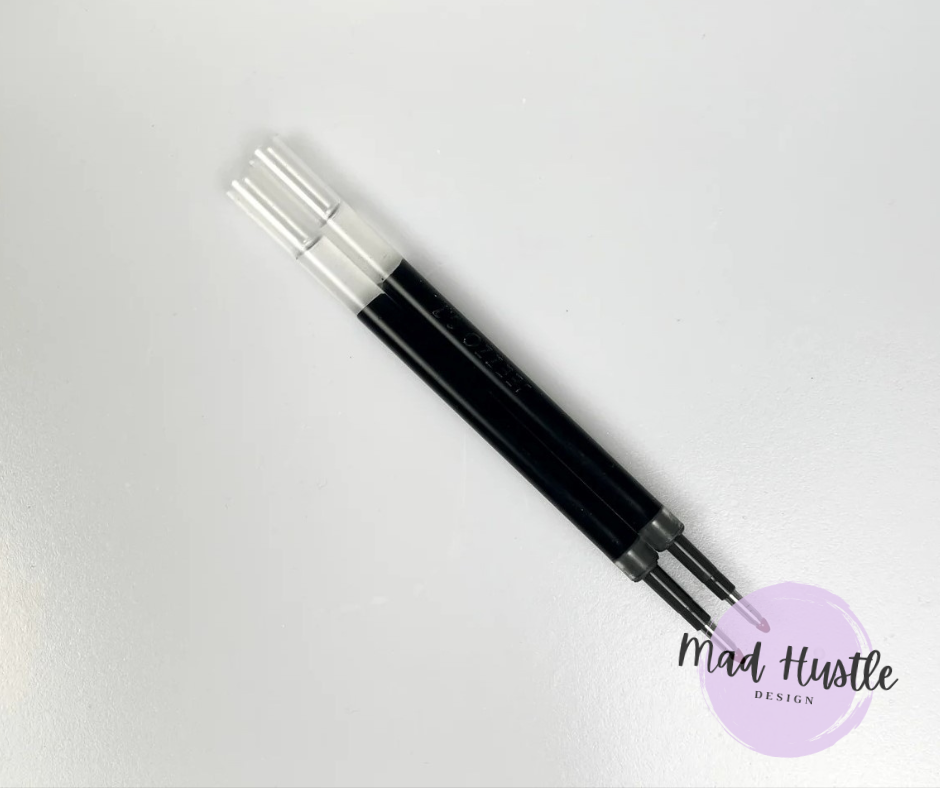 2 Black Ink Refills (0.7MM Gel Ink)