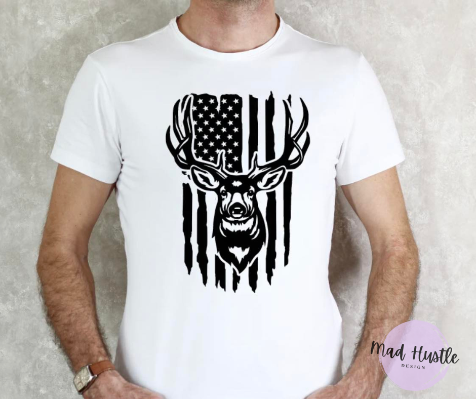 American Flag Deer