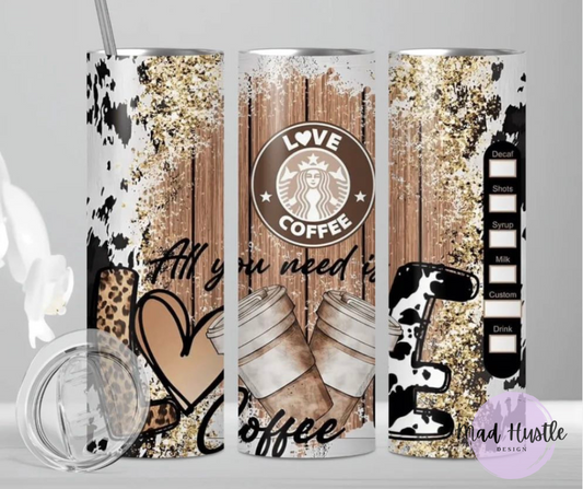 Cow Print Coffee