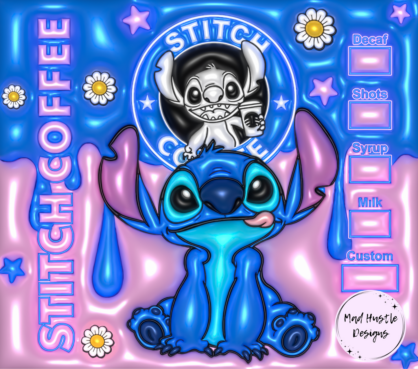 Puff Blue Alien