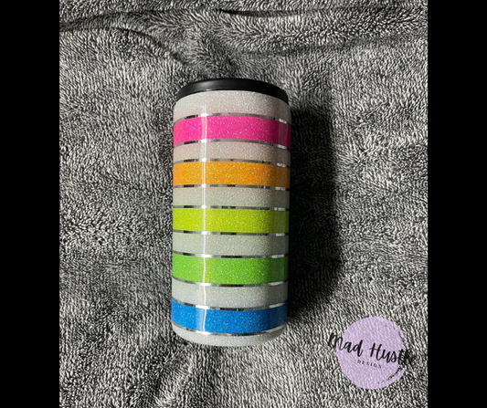 Pretty Striped Koozie