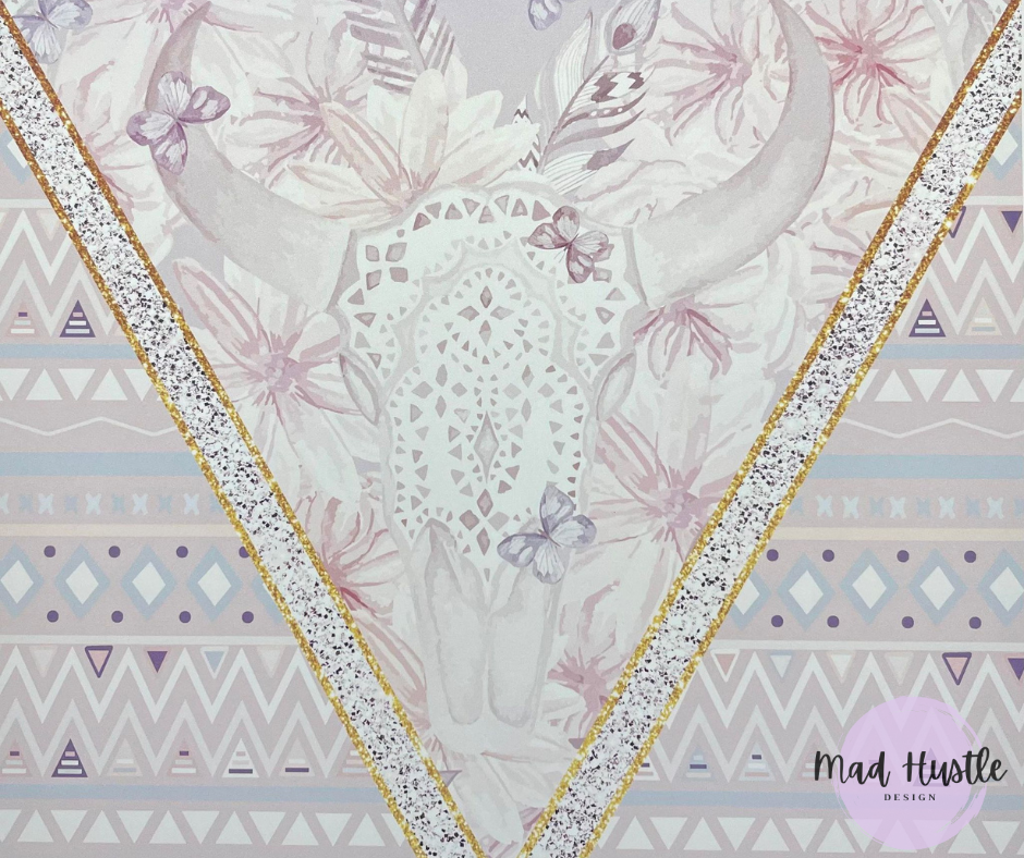 Pastel Boho Skull RTS OOPSIE