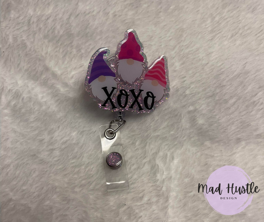 Valentine Gnomes Badge Reels