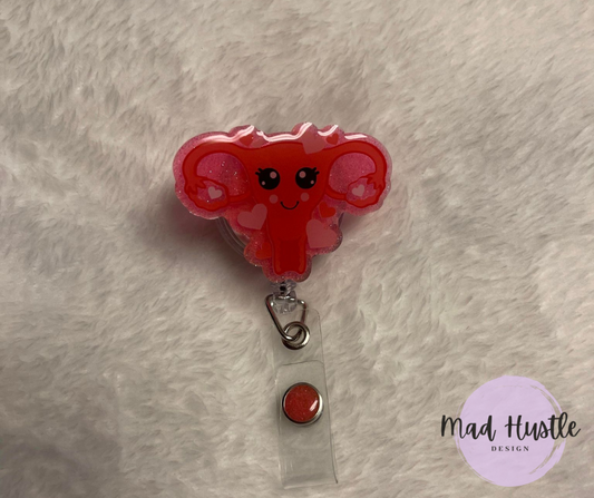 Valentine Uterus Badge Reels