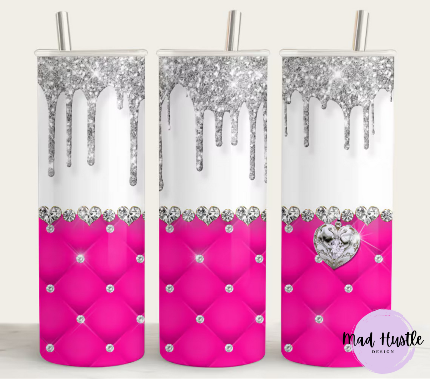 Fuchsia Pink Glam