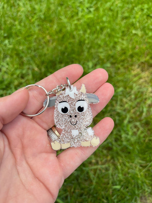 Baby Goat Keychain