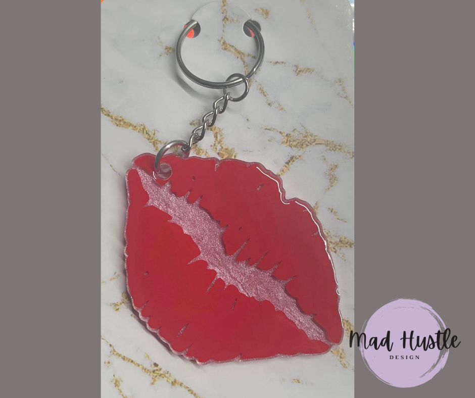 Lips Keychain