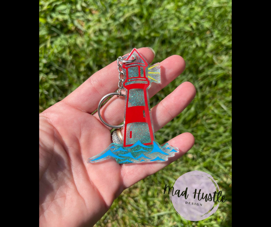 Lighthouse Keychain