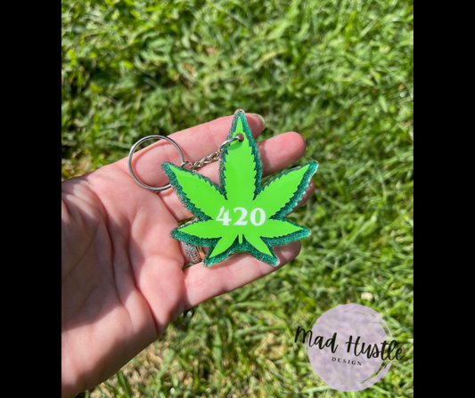 Cannabis Keychain